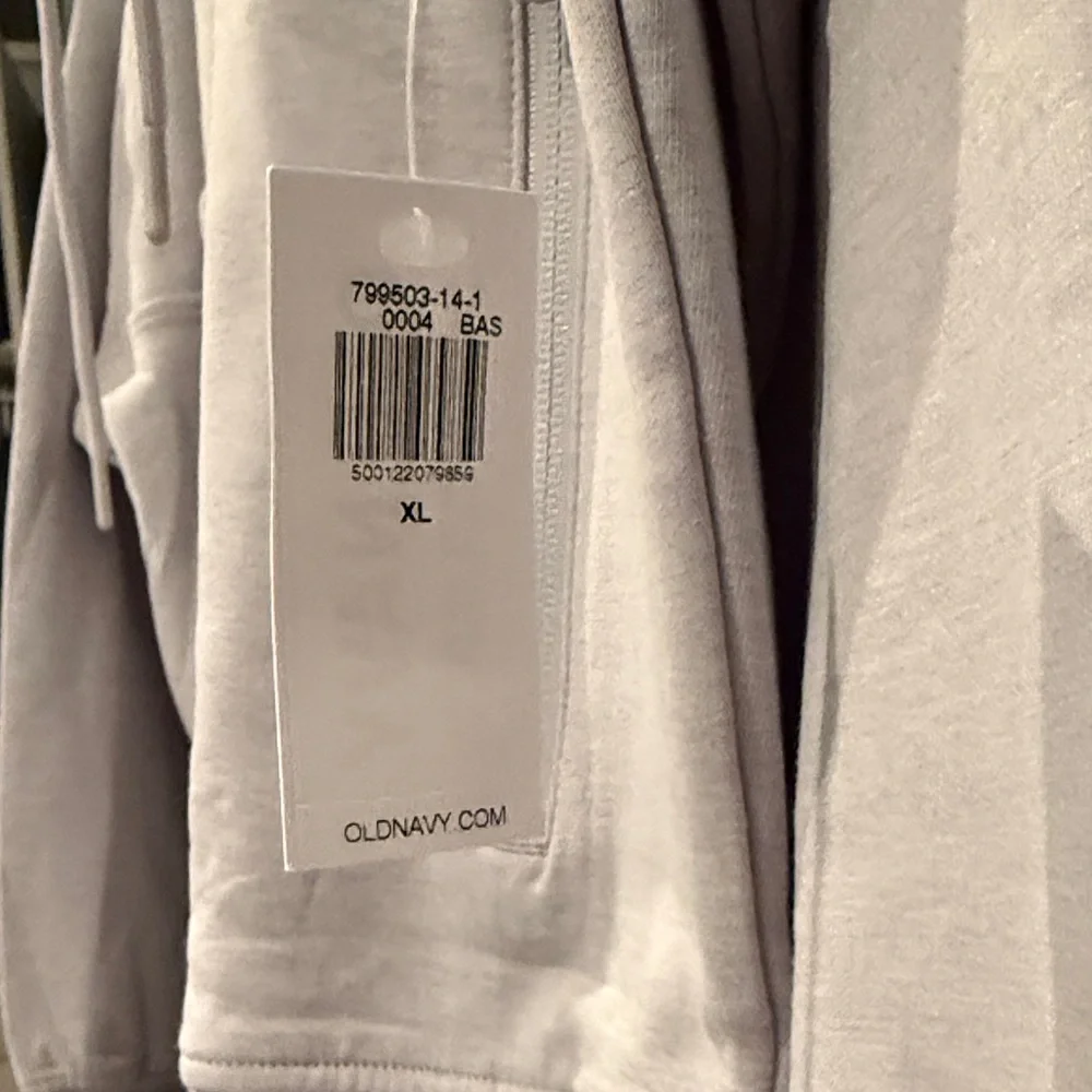 Old navy dynamic fleece Gray Half-Zip Pullover - Picture 3 of 5